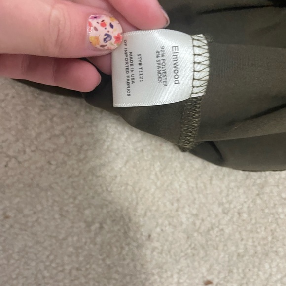 Tie front long sleeve tee - Picture 3 of 3